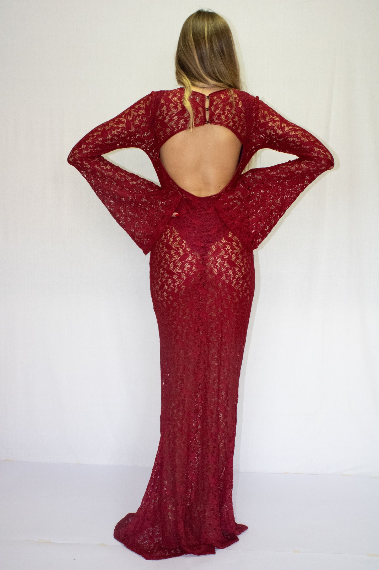 MAXI DRESS MYKONOS MACRAMÈ