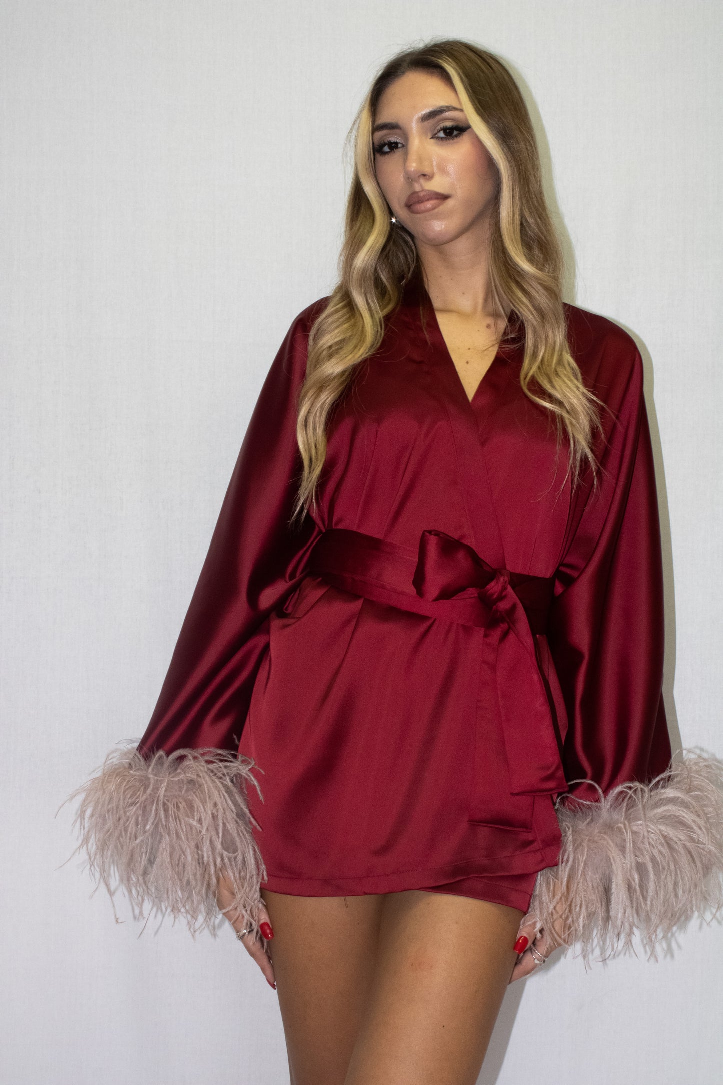 KIMONO AURA PLUMAGE