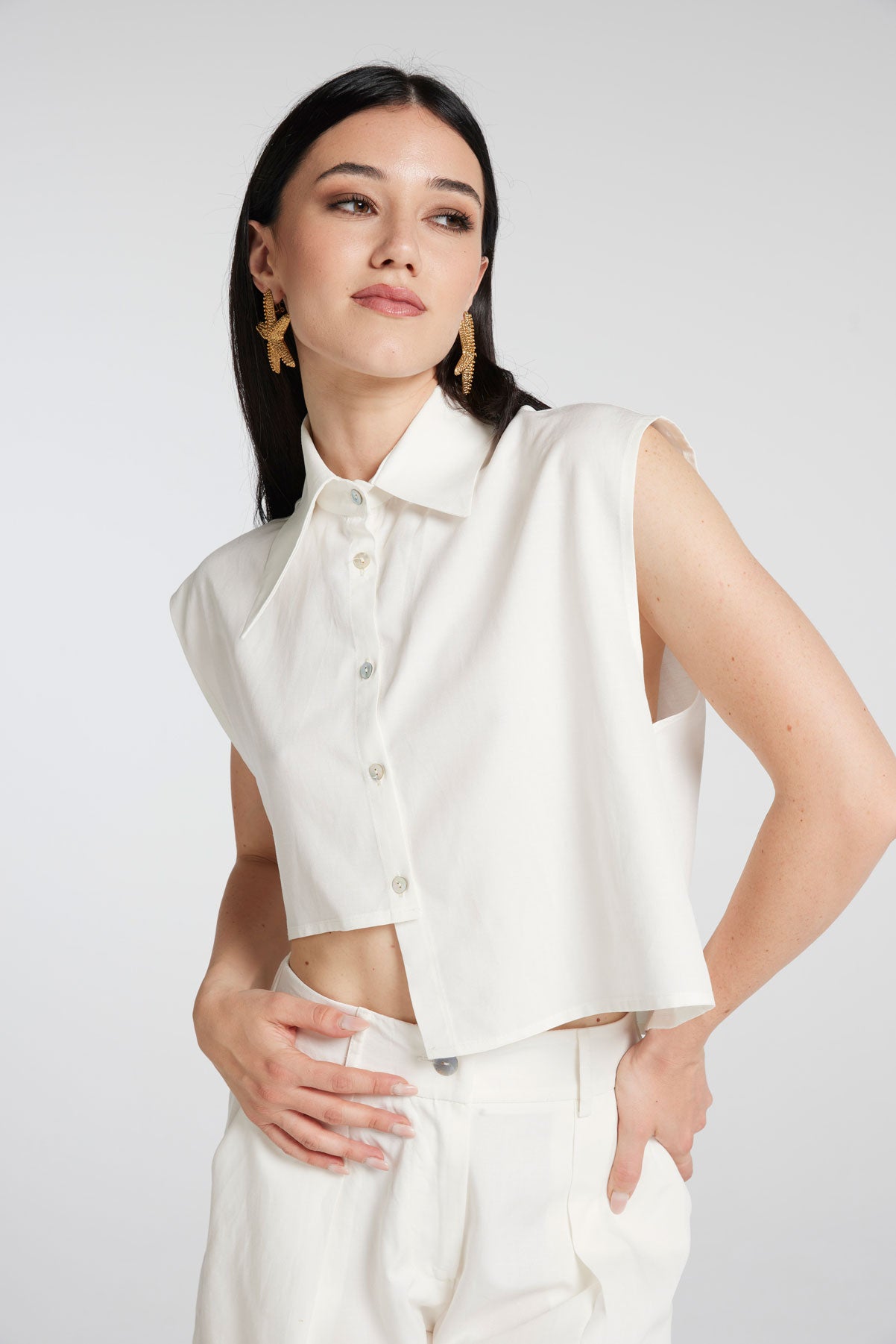 CAMICIA AMALFI MISTO LINO