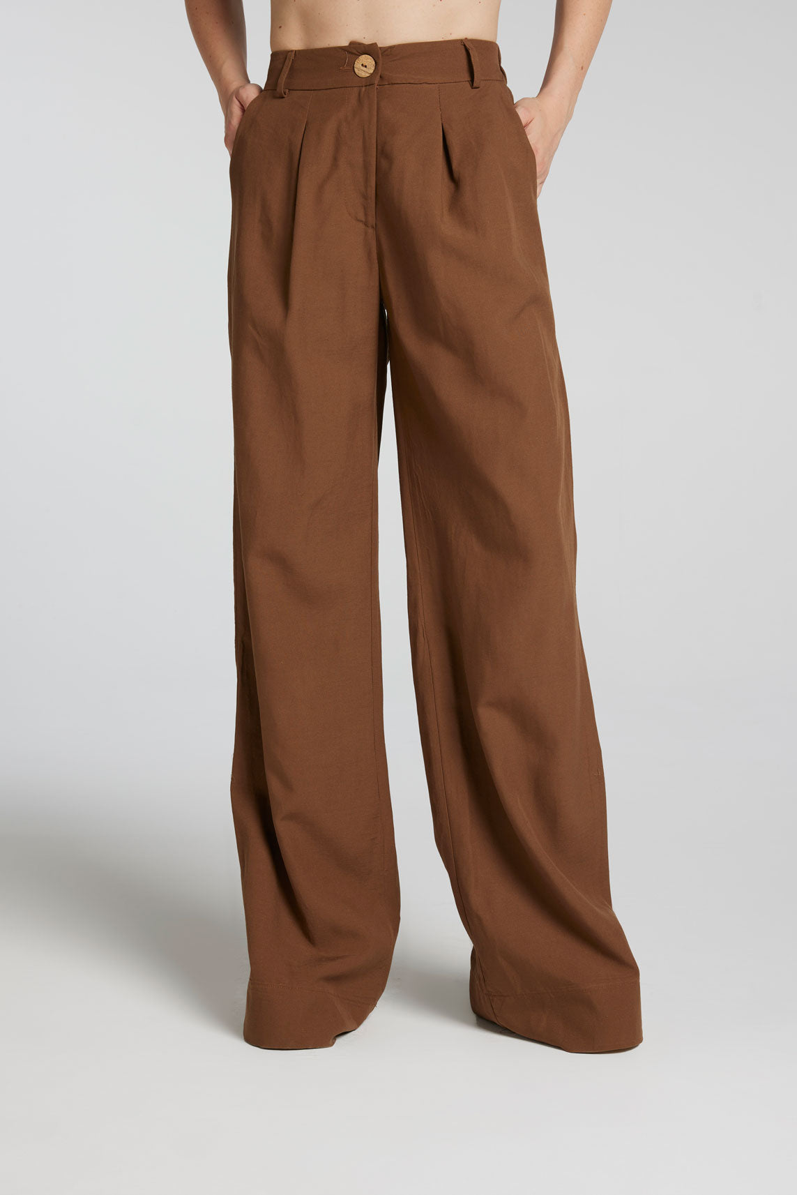 PANTALONI PROCIDA MISTO LINO