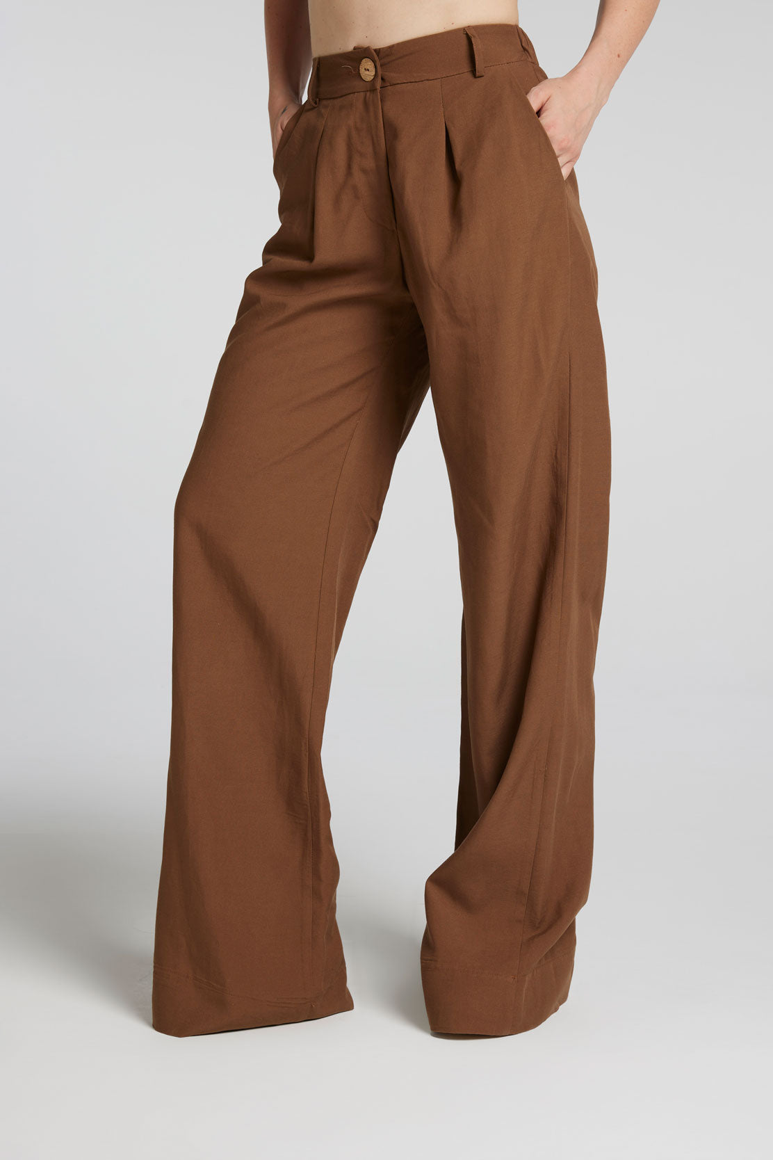 PANTALONI PROCIDA MISTO LINO