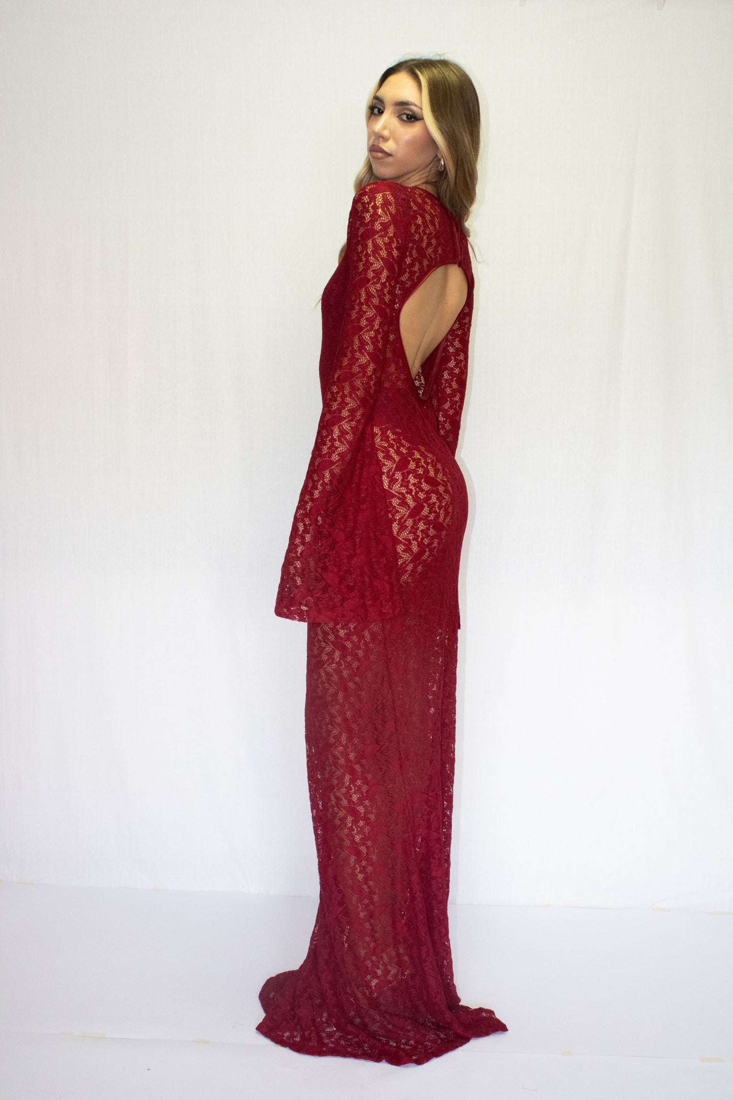 MAXI DRESS MYKONOS MACRAMÈ