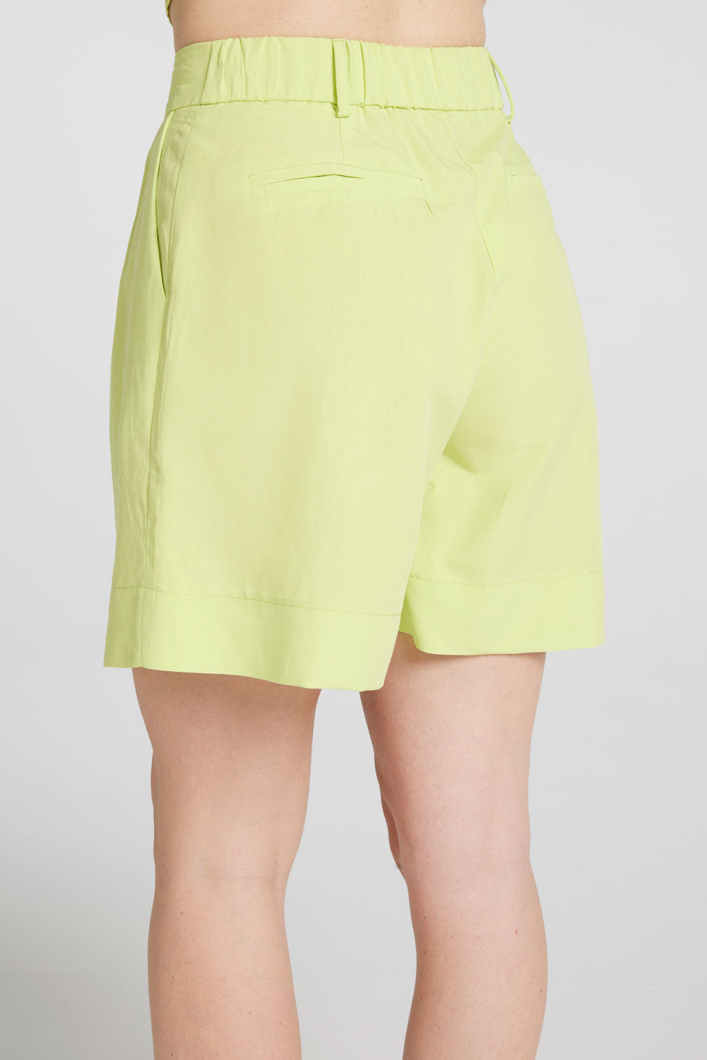 SHORTS POSITANO MISTO LINO